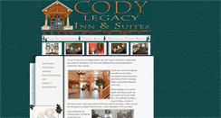 Desktop Screenshot of codylegacyinn.com